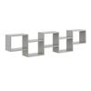 Wall Hanging Shelf, Bookcase - No. 13 white