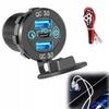 Efficient Car Charger USB Type C Socket Mounting 2X Qc 3.0+Pd