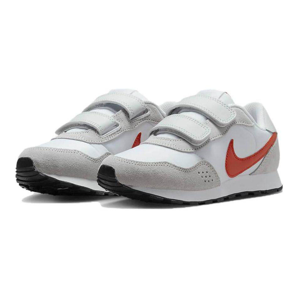 Nike MD Valiant PS Pure Platinum Picante Red Kids Sneakers Grey White Black CN8559-020