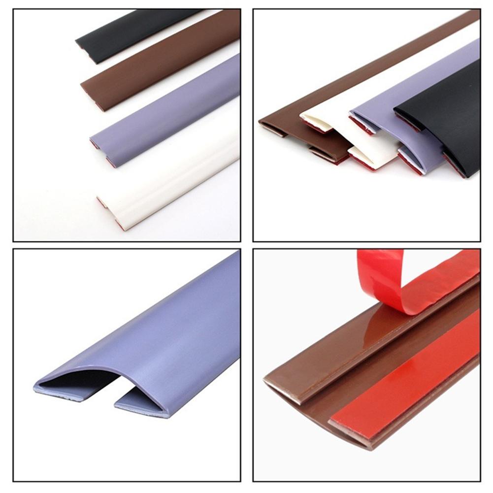 Non Damaging Door Bottom Seal Strip with Strong Adhesion and Easy Application for Standard Interior Entry Doors