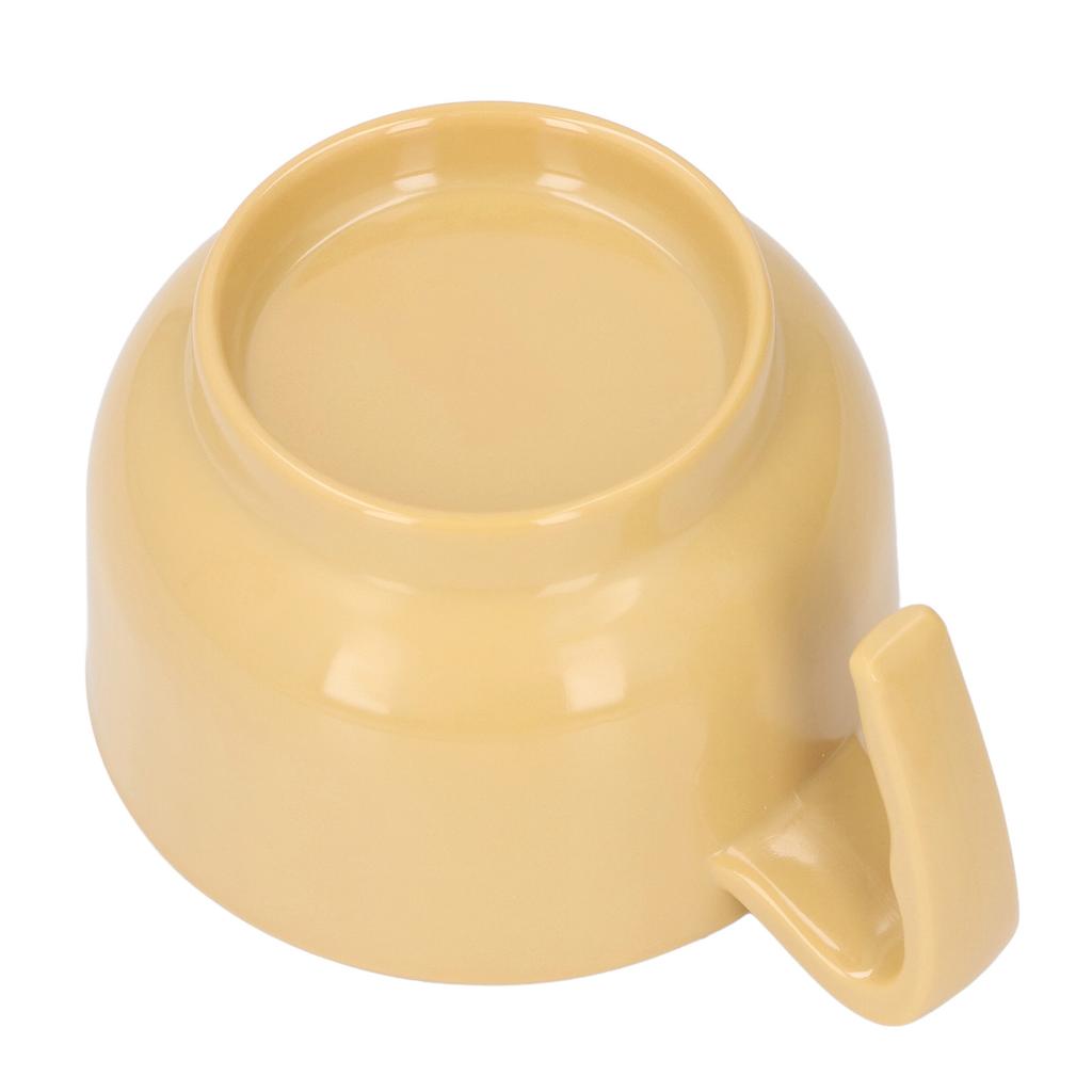 Spill Proof Suction Bowl with Handle Prevent Scald Skid Resistant Easy Feeding for The Elderly