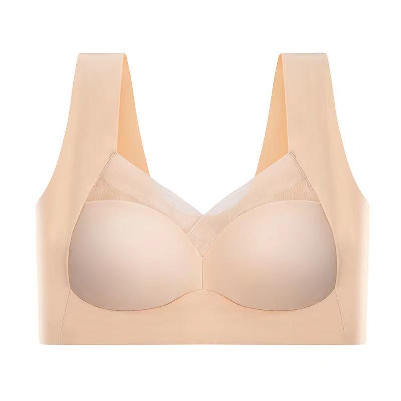 Pohodlná dámska bezšvová push up podprsenka Stretch Pohodlná tvarovaná vesta Crop Top Šport