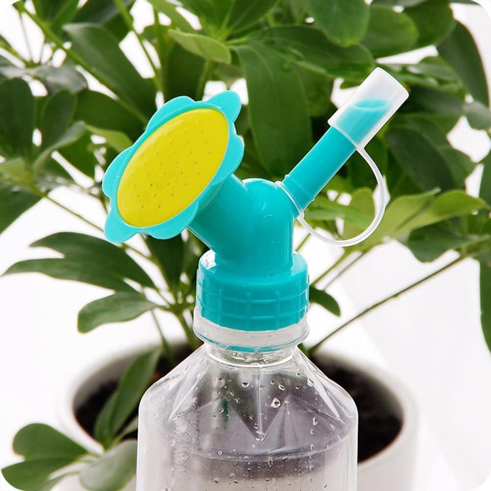 Dual Head Bottle Watering Spout Plastic Bottle Converter for Watering Plants or Flowers