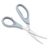 Household  Elbow Stainless Steel Blade Shrimp Line Removing Seafood Tool TPR Handle PP Shrimp Clamp Kitchen Scissors
