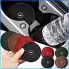 Car Cup Holder Pad PU Leather Slot Non-slip Coaster Mat Car Sticker For Astra H G Corsa Insignia Astra Antara Meriva Zafira Interior