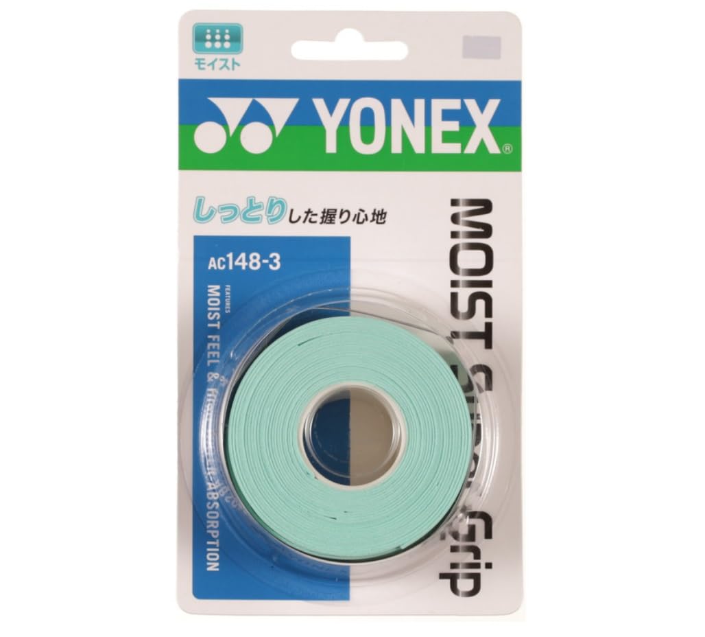 

YONEX Tennis Moist Super Grip Water Green (3 куска) АС148-3