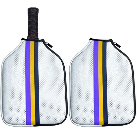 Pickleball Paddle Bag with Buckle Smooth Zipper Large Capacity Portable Multifunctional Storage Bag Neoprene Material Table Tennis Bat