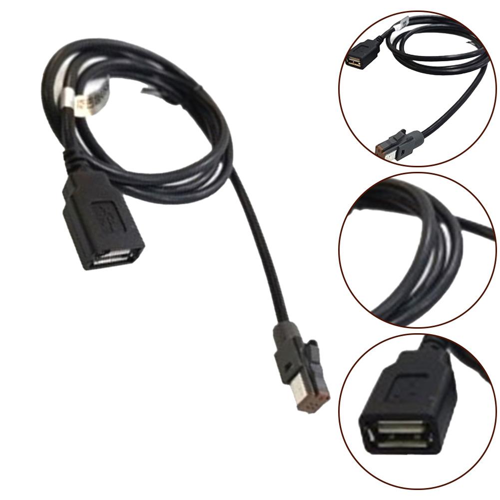 Car Aux Audio Input Media Data Wire Plug To USB Adapter Conector for Outback for Legacy for Forest Man for Suzuki