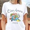 Italy Shirt, Ciao Amore, Italian Scooter T-shirt, Unisex