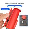 Silicone Fishing Rod Line Winder with Adjustable Front Plug and Resistance
