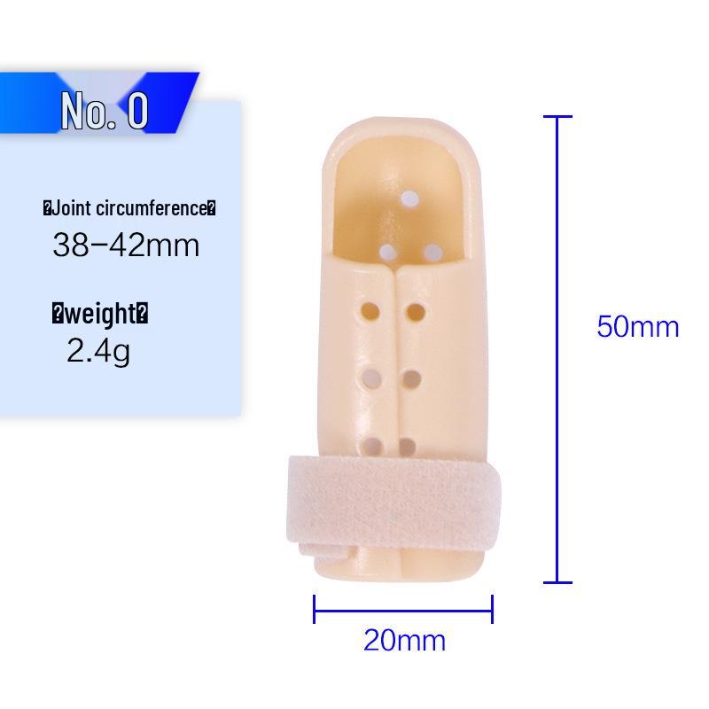 

Plastic Finger Sleeve Joint Corrector & Fracture Splint for Basketball Skin Color