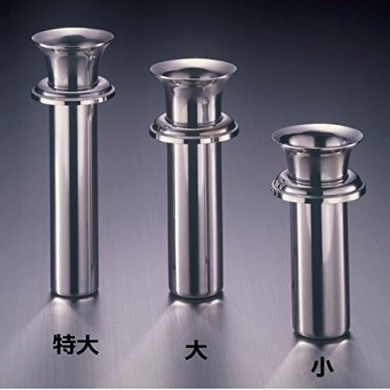 Stojan na květiny pro vyrobený z vysoce kvalitní nerezové vložky s trubkou 44 mm hloubky pod 1 pár sad 2 hrobů, ocel, typ, okraj, průměr (velký),