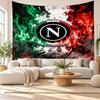 Napoli FC Wall Tapestry, Soft Fabric Wall Hanging, Decorative Backdrop For Bedroom Home Wall Art