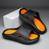 Hausschuhe Sommerbekleidung Sport Strandschuhe Paar neues Zuhause rutschfest Ein-Wort-Schlappen Outdoor Casual Herrensandalen
