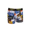 Herren Boxershorts Premium 4er Set Baumwolle Lycra Gemustert Full Fit Neujahrsgeschenk