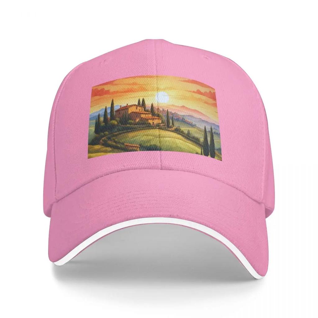 The heart and soul of beautiful Tuscany Baseball Cap Hood hats for Unisex birthday Women Hats Unisexs