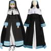 High-quality Flame Fire Brigade Alice Nun C Dress Firefighter Nun Dress Anime Cosplay Costume