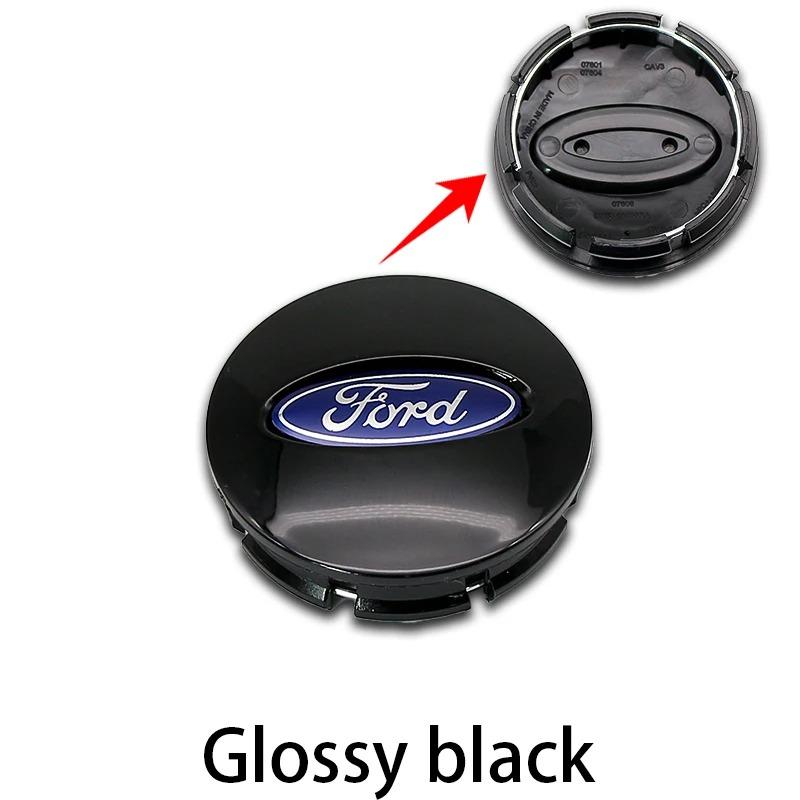 Ford ABS 65mm Car Wheel Center Cap Hub Covers Badge Accessories For Fiesta Mk7 Focus 2 Mk3 F150 Mondeo C-Max Fusion Ranger Escor