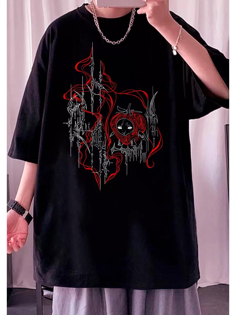 Y2K alt drain cat print T-shirt 2XL