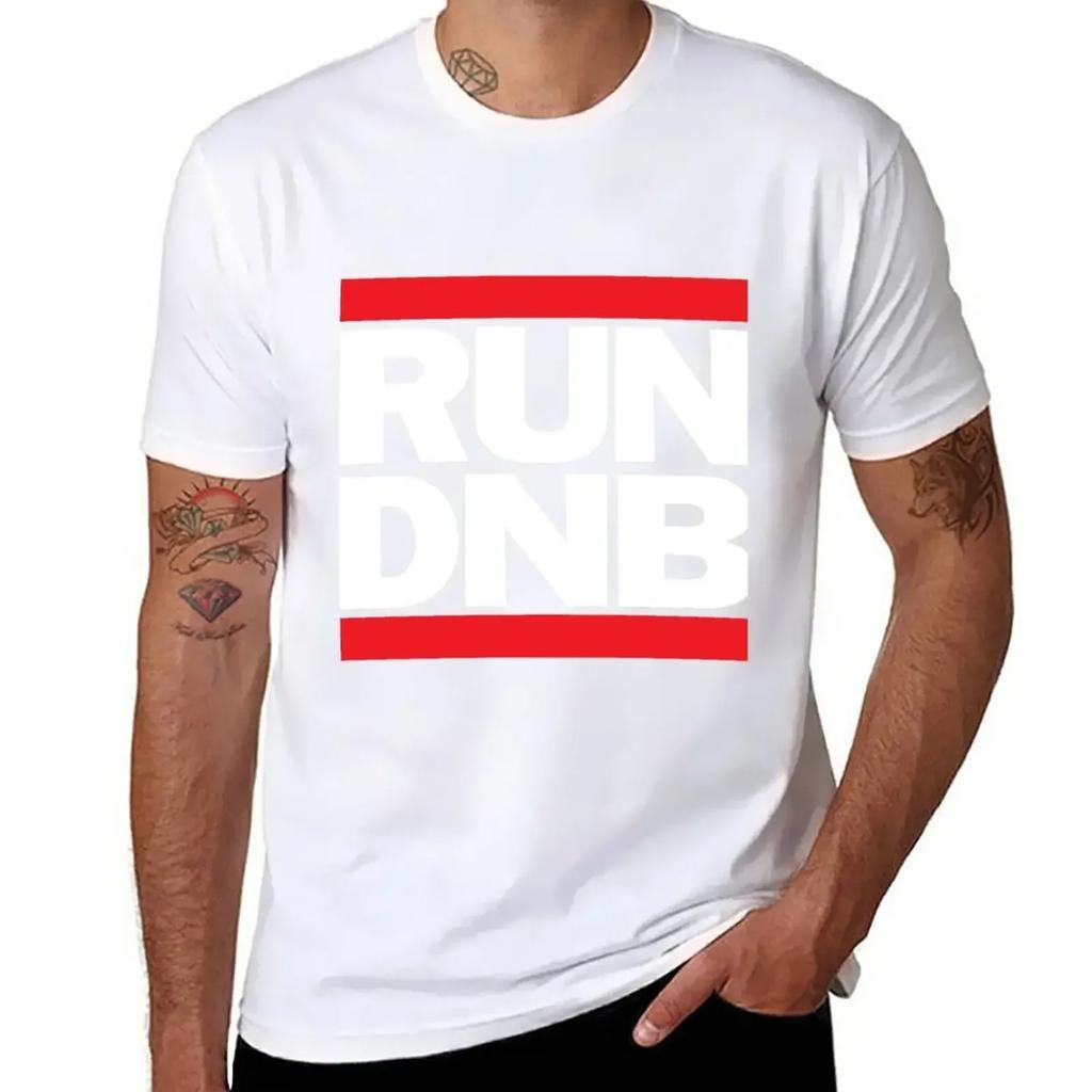 Run Dnb Tshirt Vintage Clothes Summer Tops Unisexs Tall T Shirts
