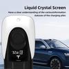 Tesla 7KW IEC62196-2 Type2 32A EV 3Phase For Skoda Enyaq Smart Car Battery Fast Automatic Charger Pile Connect Phone APP Control