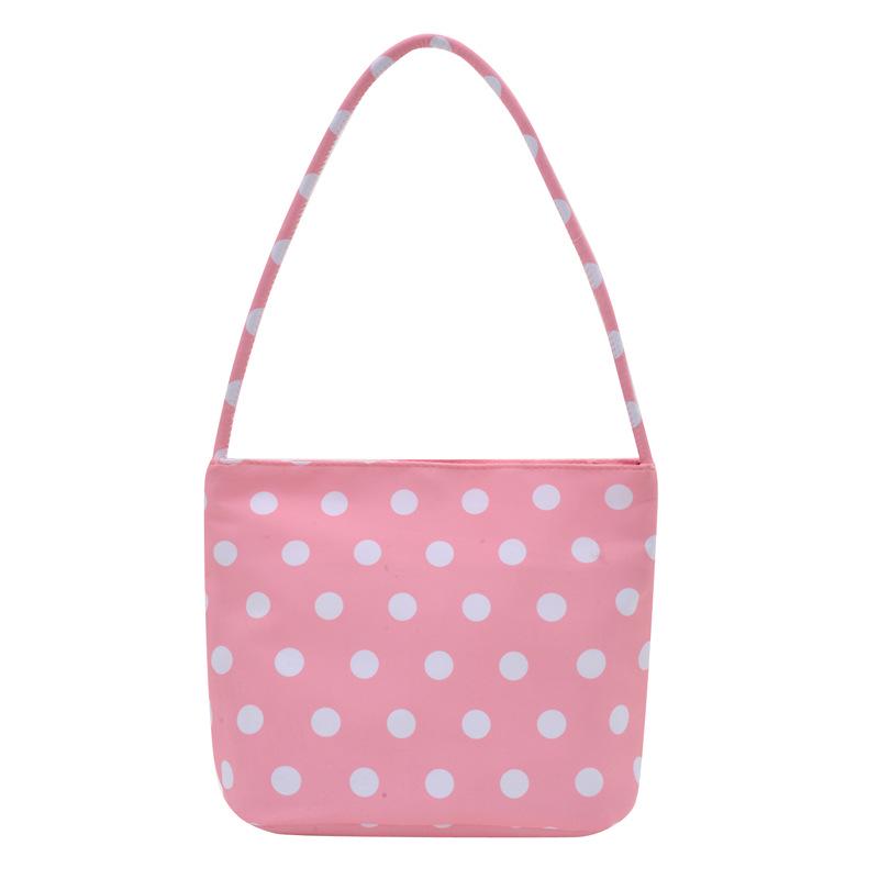 2026 Women's Polka Dot Bucket Shoulder Bag - Casual, Simple & Stylish Handbag for Work or Outings