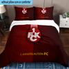 Kaisers-lautern Football Club 3PCS Bedding set,Ideal for1pc Duvet Cover And 2pcs Pillowcases Perfect for Christmas gift,Ideal for Bedroom, Dormitory