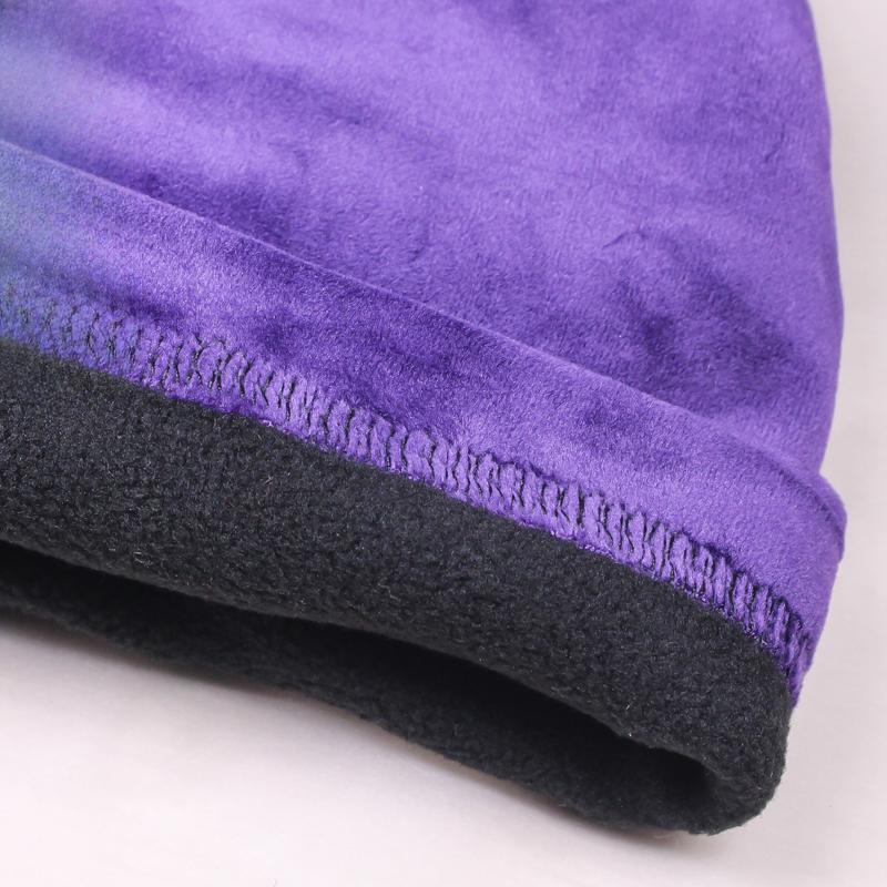 Owl Rhinestones Hats For Women Winter Warm Plus Velvet Fashion Caps With Natural Fur Pompoms Female Skullies Beanies