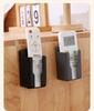Wall-Mounted Air Conditioner Remote Control Stand Plastic Durable Living Room Storage Box No-Punching Remote Control Storage Box