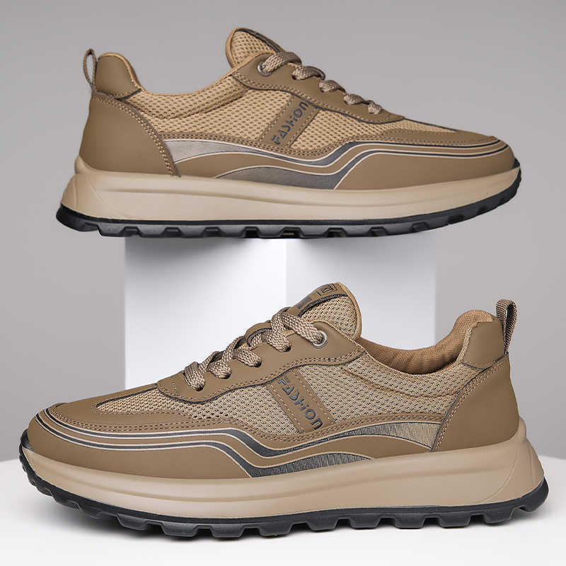 Fashion Autumn-spring With Ties Orange Shoes For Men Woven Trend Sports Original Brands Men's Sneakers Gifts Basket Hyperbeast