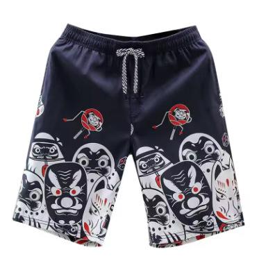 New Beach Shorts Swimming Summer Swimming Board Beach Running Surfing Swimwear Men's Running Fitness Shorts