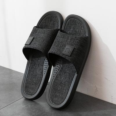 Summer Sandals and Slippers Bathroom Plastic Slippers Home Use Hospitality Non-slip Indoor Couple Men's Slippers
