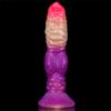 Liquid Silicone Dildo Female Super Simulation Makeup Gradient Color Anal Plug Adult Sex Products