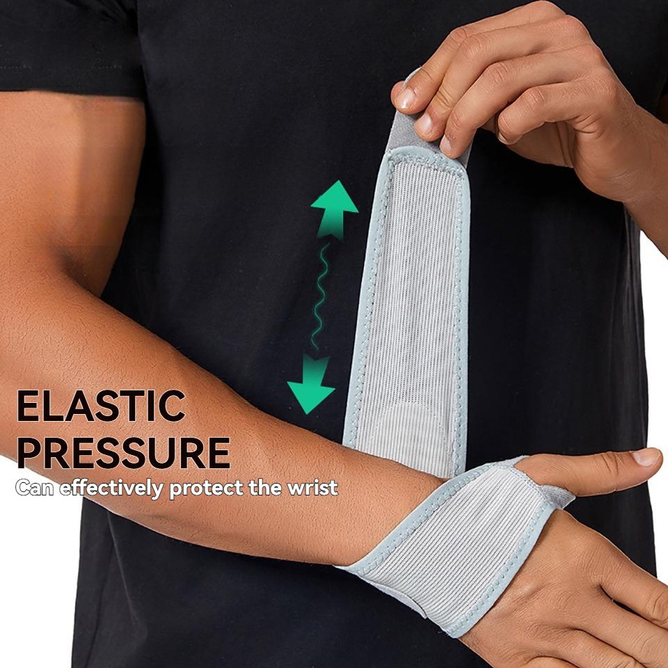 Gtubike 1Pcs Wrist Guard Protector Wrist Pain Tendon Sheath Strain Men Women Badminton Bench Press Fitness Breathable Elastic