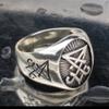 Satan Lucifer Demon Men's Domineering Hand Jewelry Ring