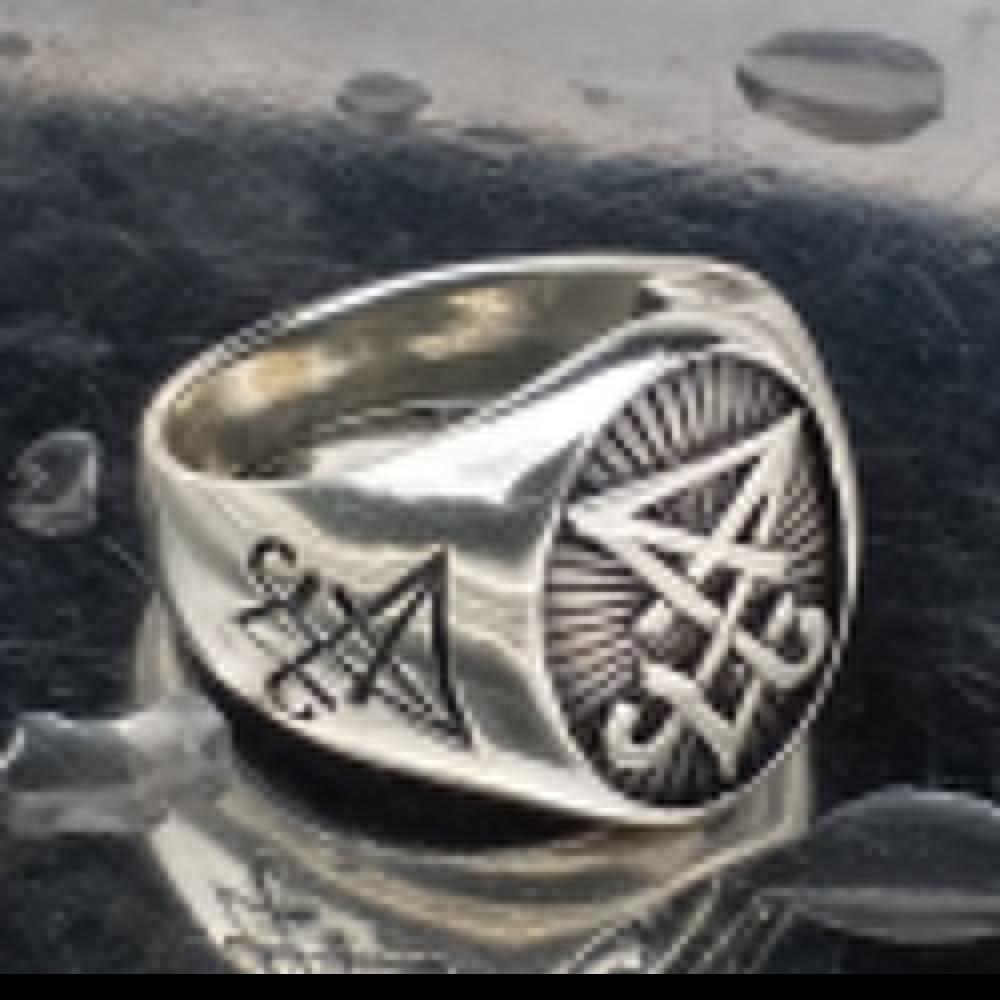 Satan Luzifer Dämon Herren Dominanter Handschmuck Ring