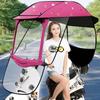 Nufeng Electric Scooter & Motorcycle Hard-Front Rain Canopy