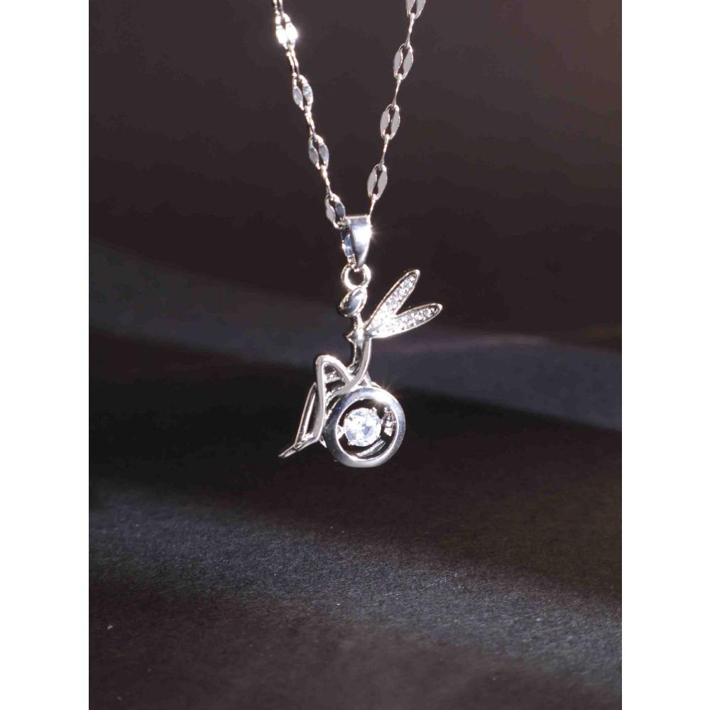 Necklace Does Not Fade Women's Summer Smart Love Versatile Necklace Women's High-end Titanium Steel Accessories