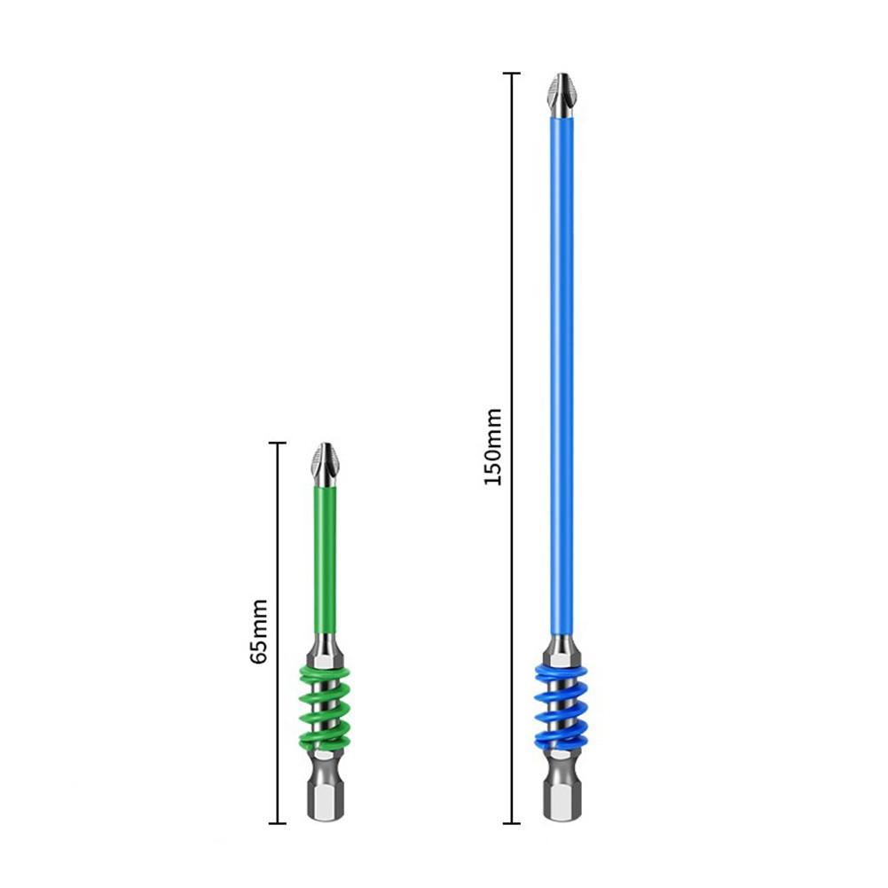 Use In Wet Or Oily Conditions PH2 Driver Bit Magnetic Bit 1/4 Hex Shank