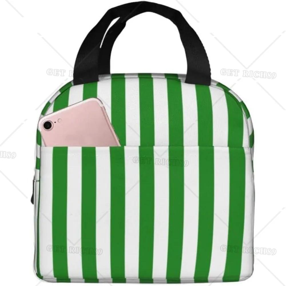 Celebrate St Patrick'S Day Lunch Bag for Women Men Cute Tote Insulated Lunch Box with Pocket for Work Office Travel Picnic