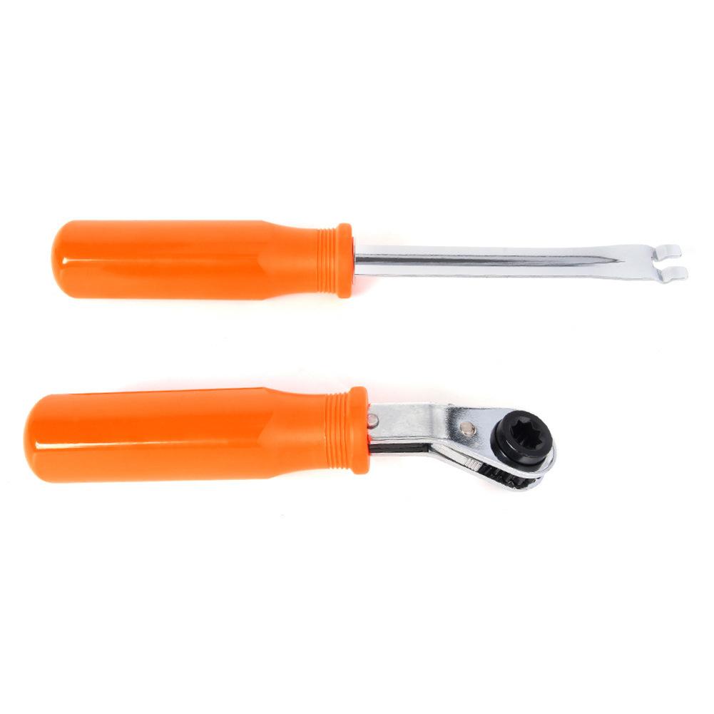 Automatic Slack Adjuster Release Tool Kit 4 Pieces with For 516inch 716inch 916inch Sizes for Truck Brake Repair