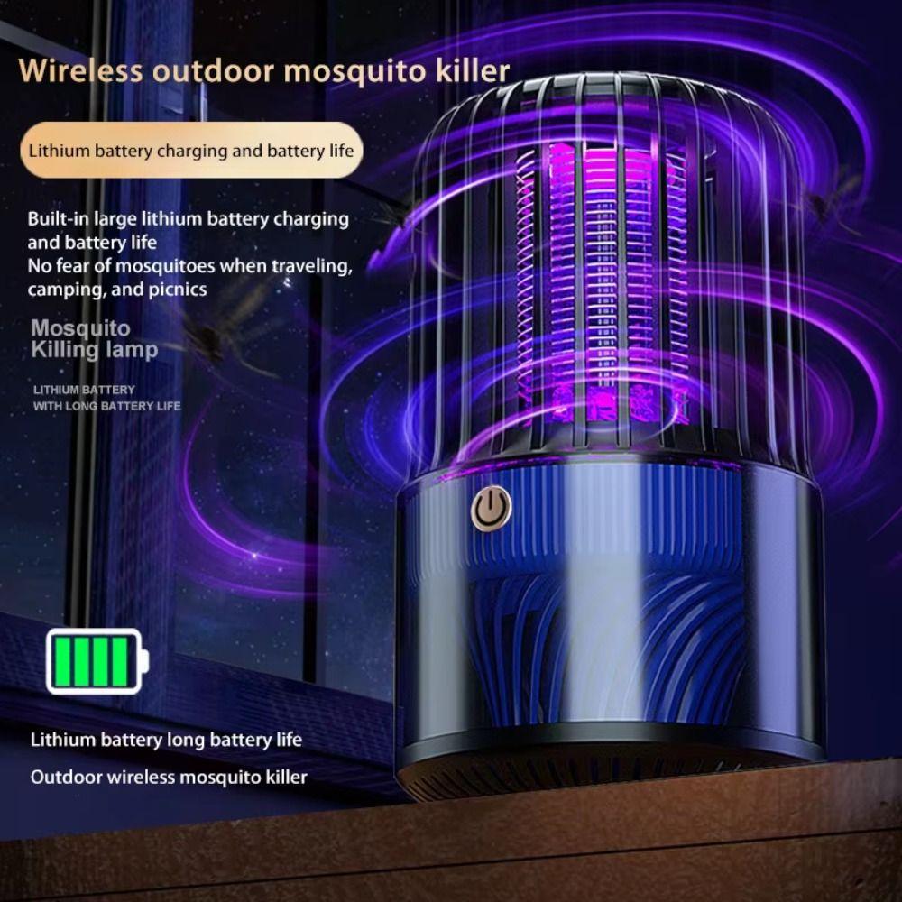USB Rechargeable Rechargeable Mosquito Killer Portable Mosquito Killer Lamp  Outdoor Use