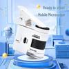 Bärbar Barnmikroskop med Telefonanslutning för Vetenskapsutbildning & Utomhusutforskning