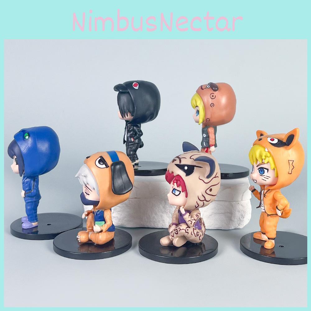 Naruto Pvc Articulated Figures With 7-9cm Style For Collectors And Display