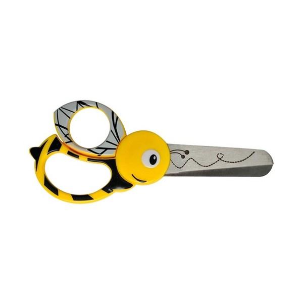 

Детские безопасные ножницы Fiskars животное 13см, пчела, 1 штука, корейские игрушки