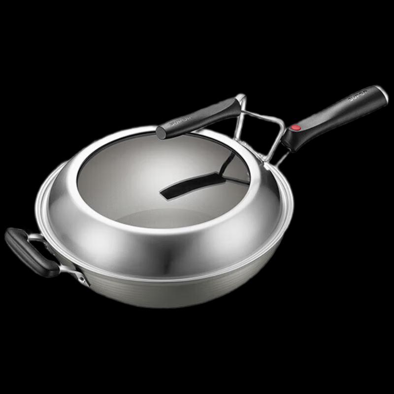 SUPOR Red Dot Titanium Non-stick Wok