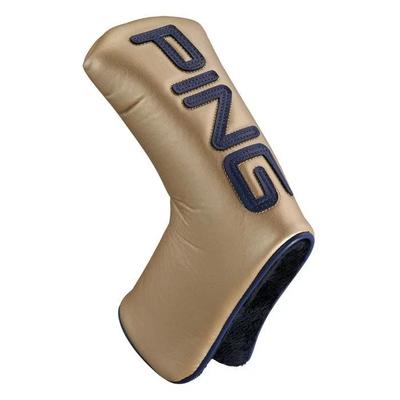 Ping Golf Color Code Blade Putter Head Cover GOLD BLACK From Japan