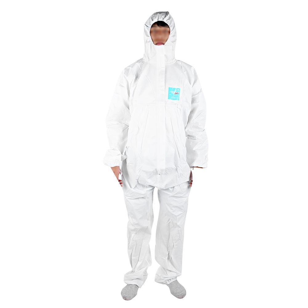 MC2000T Antistatic Chemical Flame Retardant Liquid Protective Coverall Suit(L)