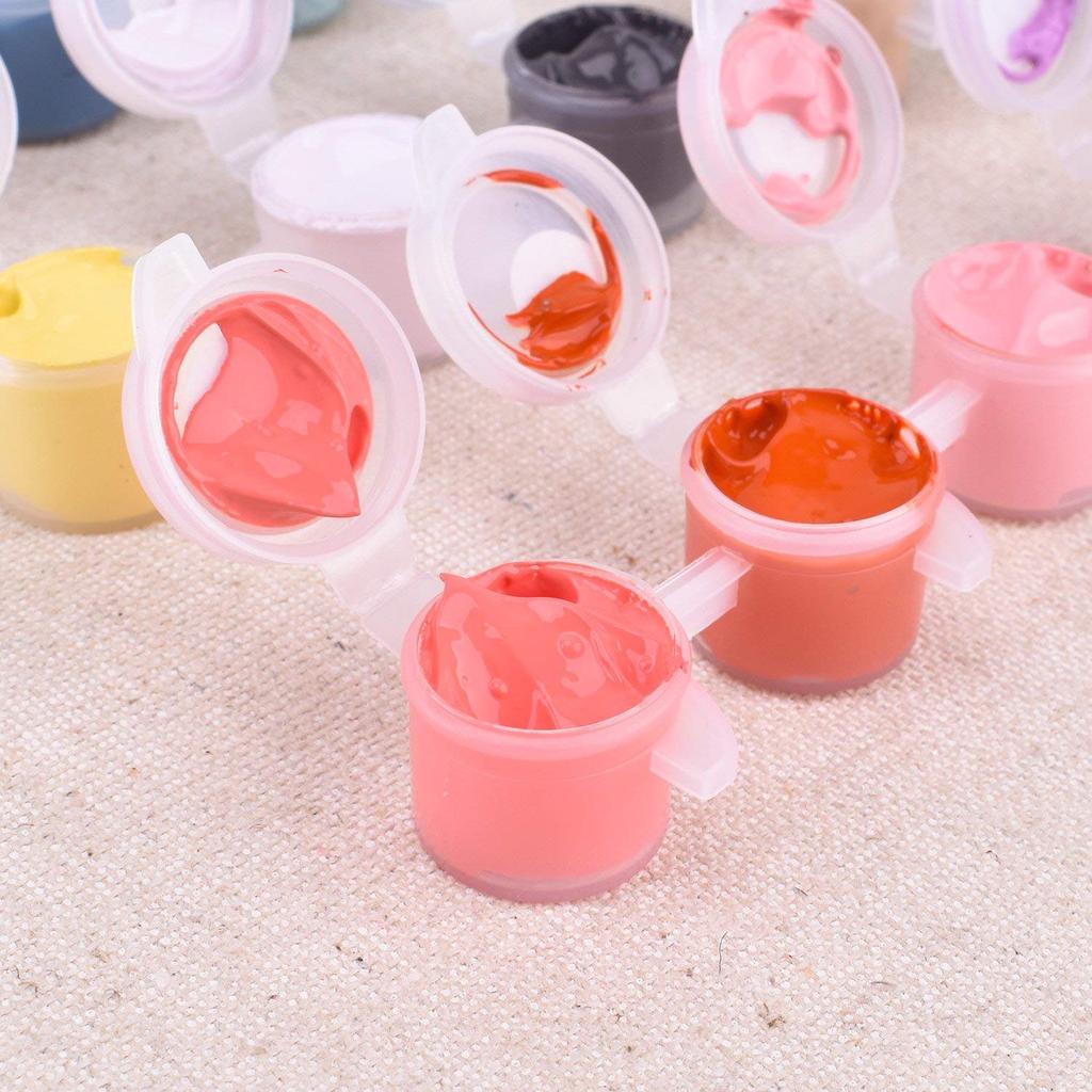 Kaderloos Doe-het-zelf Schilderen op Nummer Abstract Beeld Moderne Wandkunst Canvas Schilderij Cadeau