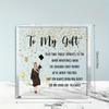 Custom Graduation Plaque - Personalized Keepsake with Photography Utility for Graduates